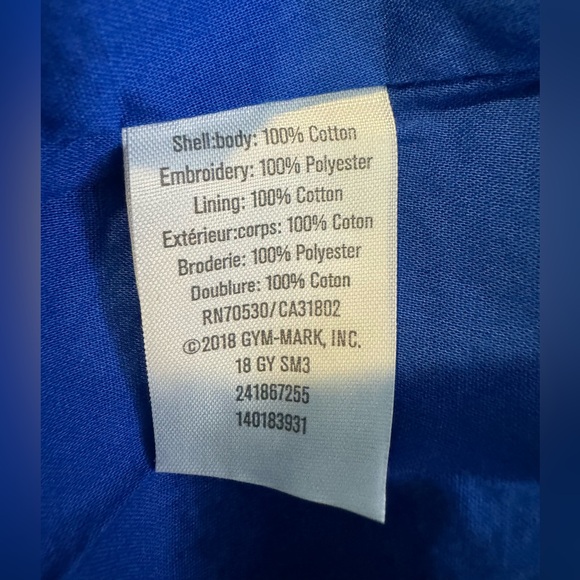 EUC Gymboree Blue Allover Eyelet Texture, Off Shoulder, Fully Lined Dress. Sz 4T - Picture 5 of 6